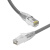 千天（Qantop）QT-WP31L 六类非屏蔽网络跳线 工程级CAT6类网线 0.5米纯铜成品网线灰色