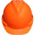 呗哩兔高玛V型ABS加厚国标安全帽防砸头盔防雨安全帽建筑工地施工防护帽 蓝色