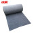 冰禹 BYQ-707 一次性地毯 婚庆迎宾地垫 商用过道楼梯垫(多拍不裁断) 灰色2.0*1m 厚2mm