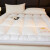悦爱妳酒店床褥大豆纤维立体加厚学生床垫单人宿舍双人家用床垫子 白色(5cm厚度) 150*190cm