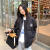 俞兆林（YUZHAOLIN）羽绒服女短款2023新款黑色冬季棒球服韩系宽松加厚学生外套 米白色 S 建议90-108斤