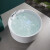 浪鲸（SSWW）亚克力圆形浴缸冲浪按摩泡浴浴池家用卫生间 【1.3m】空缸 圆形浴缸