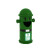 庄太太【绿色大号100cm】垃圾桶幼儿园卡通分类垃圾桶消防主题公园户外垃圾箱