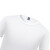 共泰 短袖工作服 文化衫 夏季圆领纯色T恤 聚会团队服 透气舒适休闲 白色 XL码/175