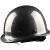 恒百思定制logo黑色安全帽工地国标ABS头盔碳纤维花纹帽领导监理 亮黄色圆盔