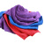 圣路欧C   清洁巾保洁专用毛巾清洁布抹布 吸水不掉毛中厚擦玻璃擦地板洗车 40*40cm 紫色 10条装