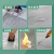 佐佑众工家用地板 加厚耐磨防水 pvc地板贴水泥地贴铺地塑胶垫 地面改造 加厚0.5mm【灰桃木】 (10平米)