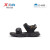 特步(XTEP)童鞋沙滩鞋男童经典时尚迷彩搭扣夏季凉鞋 680215504801 黑 38码