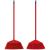 飓开 塑料扫把硬毛扫帚 时尚弹力扫把 8656红配1.2米木杆 单位：把