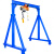琴奋移动龙门架起重吊架升降电动工地吊机架小型航吊龙门吊 3T高4m宽3m