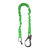霍尼韦尔1005325A 弹性缓冲系带 配1个锚点端脚手架钩 1个安全带端安全钩 2 米  绿色