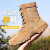 锐麻 沙漠靴体能训练靴户外登山靴森林消防应急救援靴工装靴 焦糖色 39 