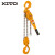KITO LB032*1.5m手扳葫芦起吊紧线固定工具载重3.2T扬程1.5M 定做