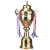 英友（ENYOU）金属奖杯体育比赛运动会奖品圆底座小号45cm