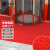 正奇谊PVC拉丝圈地毯迎宾门垫红宽1.8米厚10mm长1米（要几米拍几不裁断）