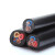 XINLAN电线电缆护套线系列RVV14*0.75平方国标十四芯多股铜芯绝缘软线电源线照明线电工信号线黑色 1卷