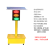 太阳能红绿灯交通信号灯 可升降移动信号灯 学校十字路口临时红绿 单面200-3-60型[固定款]