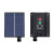 太阳能板led彩灯灯串插电控制器装饰灯配件约巢 常规中号太阳能板-输出3.5V