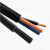 恒飞电缆（HengFeiCable）中型橡套软电缆 YZ-300/500V-3*6 黑色 100m
