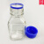 100ml250ml500ml1000ml棕色 透明方瓶蓝盖瓶方形玻璃瓶蓝盖试剂瓶 透明100ml方瓶