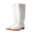 柯瑞柯林SX9926耐酸耐碱雨鞋男鞋筒雨靴白色41码1双装