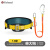 哥尔姆 单腰式安全带 国标 简易安全绳 架子工施工作业 保险带 GM3715 单大钩1.8米