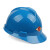 普力捷 工业安全帽  PE安全帽四点式帽衬经济型工地用安全帽红色黄色蓝色白色定制 黄色