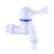 水专用厨房洗手池开关配件4分6分自来水管塑料 白色水龙头6分【5只装】