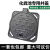 蒲恋球墨铸铁化粪池井盖防臭检查口专用圆形方形轻型家用铸铁化粪池盖 300*350/过汽车