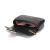 古驰（GUCCI）女士GG Marmont系列皮革超迷你单肩斜挎 1000 黑色现货+品牌礼盒