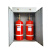 江荆双柜式七氟丙烷气体灭火装置 GQQ120*2/2.5-JJ（不含药剂）