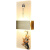 淦新新款中式壁灯卧室楼梯客厅现代简约创意led具墙画走廊过道床头灯 兰花单色暖光-小号