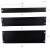 19英寸机柜黑色1U背板盲板 标准网络机柜挡板2U3U4U盖板机柜配件 3U挡板黑色（量大可优惠） 0x0x0cm