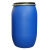 冰禹 塑料桶带盖废液桶密封桶废液收集桶废油桶化工桶蓝灰桶潲泔水桶 200L新料 bf-120
