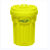 JESERY杰苏瑞 化学品处理泄漏应急桶KIT65收集桶65加仑耐酸碱可移动防化桶危废桶防化学桶20加仑76升 KIT20