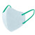 Sagovo一次性口罩 莫兰迪彩色3D立体4层灭菌级防尘口罩 中号 5色共100只