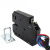 快递柜锁XG07售货机锁小型储物柜电磁锁12v24v电控锁5v XG07E[3V四线塑料钛丝款]