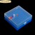 适用于100格连盖冷冻管盒塑料 1.52F1.82F2ml彩色冻存盒 EP管盒离心盒 不带编号