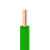 起帆电线电缆 BV25平方国标家装 单芯多股铜芯硬线 绿色 1米【11米起售】