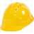 工孚 安全帽 工地abs国标玻璃钢透气加厚防砸头盔建筑施工印字 单位：顶 玻钢型加厚款 黄色 