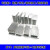 定制铝散热片功放散热器大功率密齿铝型材散热器DIY定制 100*69*28单切白色