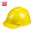 嘉博森高强度安全帽工地男国标加厚头盔施工建筑工程电力领导定制LOGO V型加厚款 黄色