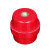 天旭高强度纺锤型红色绝缘子地排用铜螺丝配电箱铜排零地排绝缘座支柱SM35 M8 1个