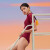 速比涛（Speedo）女士泳衣 浮享系列半袖运动健身训练贴身紧致显瘦女子连体泳衣 8-127800004 32
