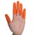 手指套橙色防滑一次性乳胶指套橡胶耐磨加厚劳保工业防护麻点指套 橙色中小混装 L