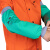 威特仕焊接电焊阻燃焊工手袖套袖隔热耐磨防尘护手臂33-7416