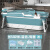 浴缸家用成家用大折叠浴缸成洗 1.52米-蓝色-有盖(带按摩轮)