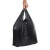 兰诗（LAUTEE）FH-1165 黑色手提垃圾袋 酒店商用背心垃圾袋 28*48cm*100只装