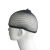 黑色发网假发专用 网帽假发固定用隐形高弹力发套网片网罩佩戴配件女SN2264 3个装（两头通适合长发）