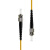 蓝邮 光纤跳线 LC-SC 单模双芯 黄色 5m LC/UPC-SC/UPC-5M-SX